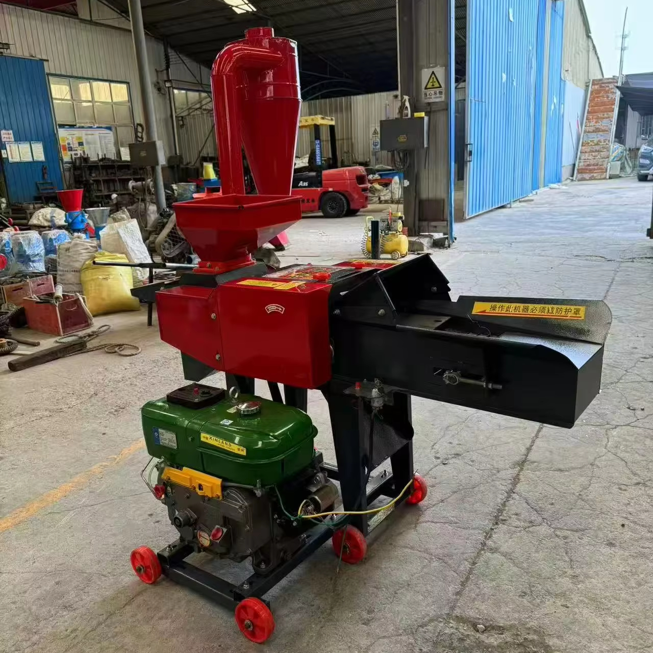 Agriculture Farming And Livestock - Farm Use Straw Crusher Corn Diesel