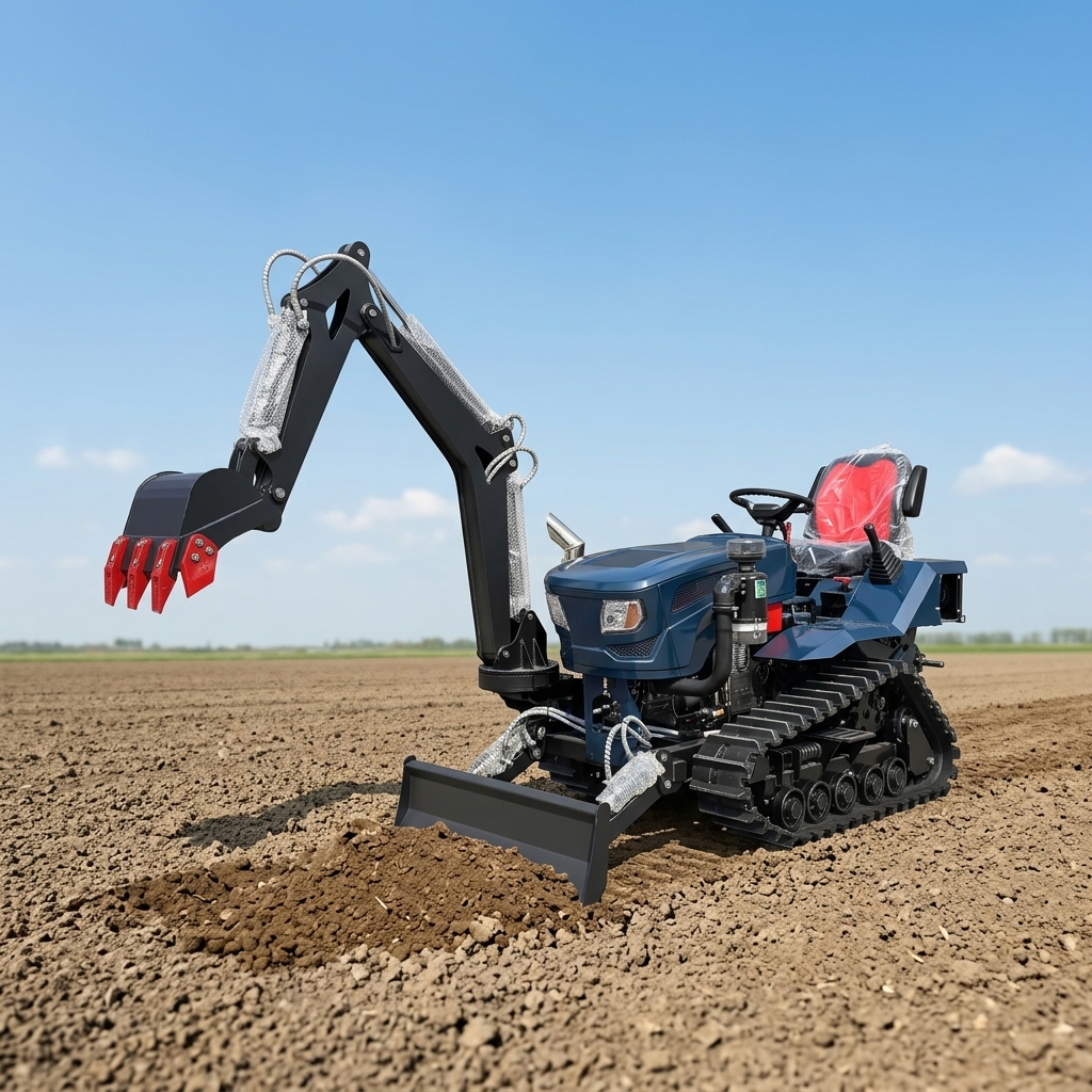 Agriculture Farming Work - Customize 35HP Diesel Engine Tracked Tractor