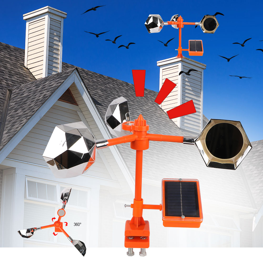 Solar Reflective Bird Repeller - Solar Bird Scarer avis et prix