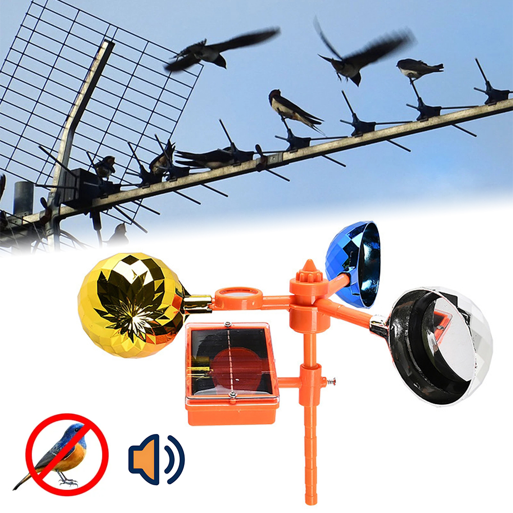 Solar Bird Repellent 360°Refle - Solar Bird Scarer avis et prix
