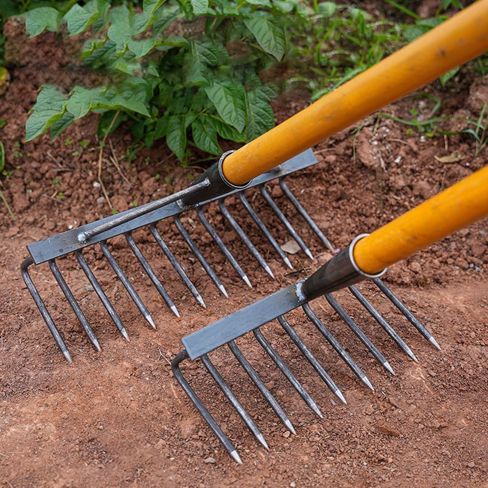 4/7/9/12 Teeth Weeding Hoe Rak - Farming Agriculture Tools avis et prix