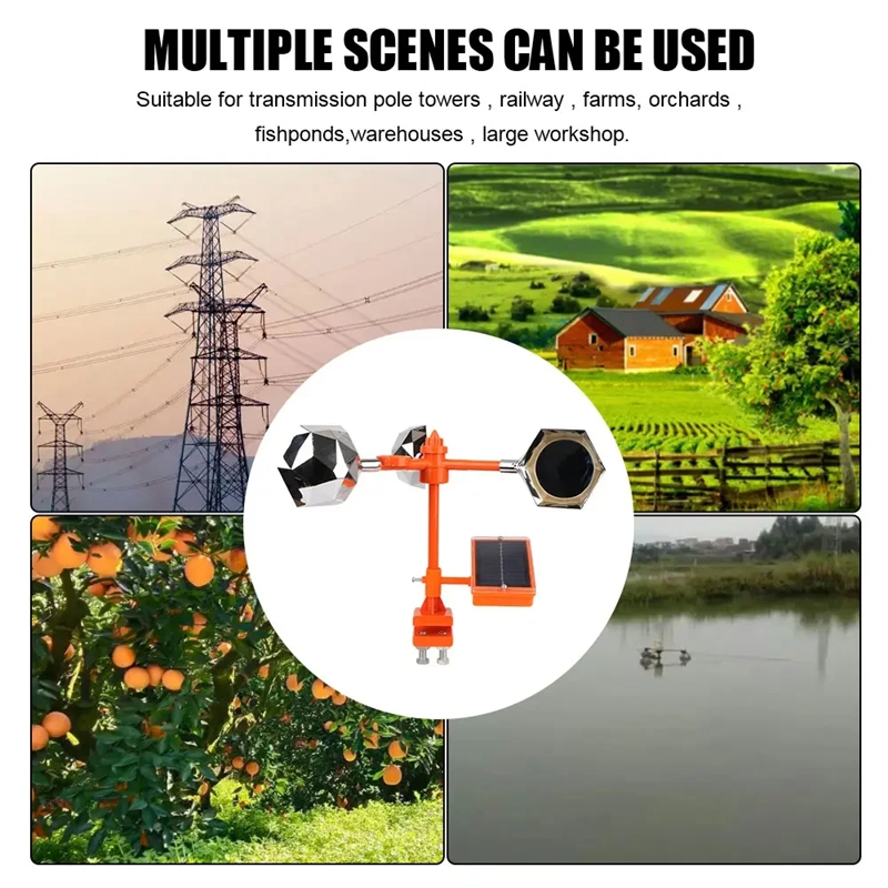 Solar Powered Voice Bird Repel - Solar Bird Scarer avis et prix