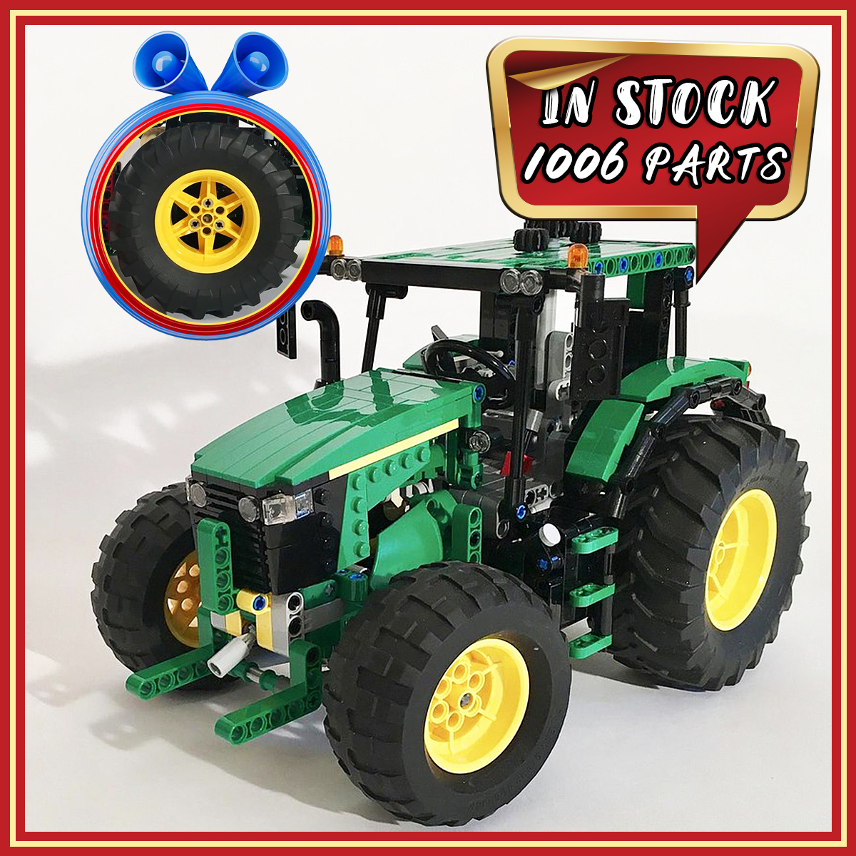 Heavy-Duty Farm Tractor & Trai - Agriculture Farming Kit avis et prix