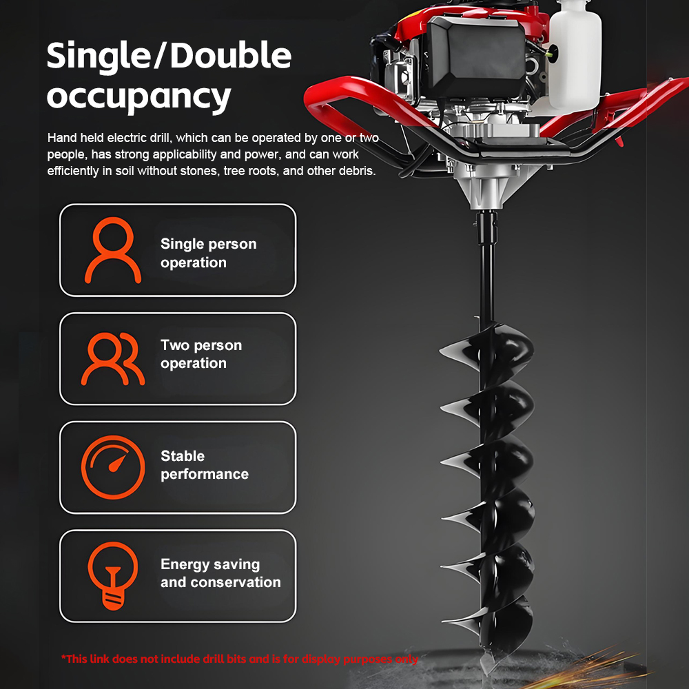 Ground Drill Petrol Hole Hole  - Farming Agriculture Tools avis et prix
