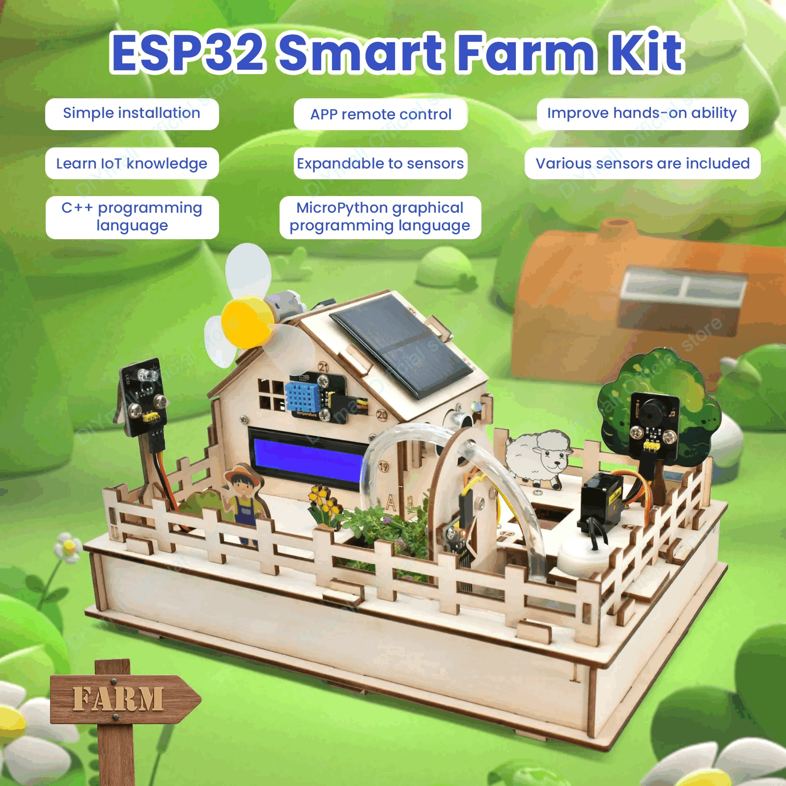 Keyestudio Smart Farm IoT Star - Agriculture Farming Kit avis et prix