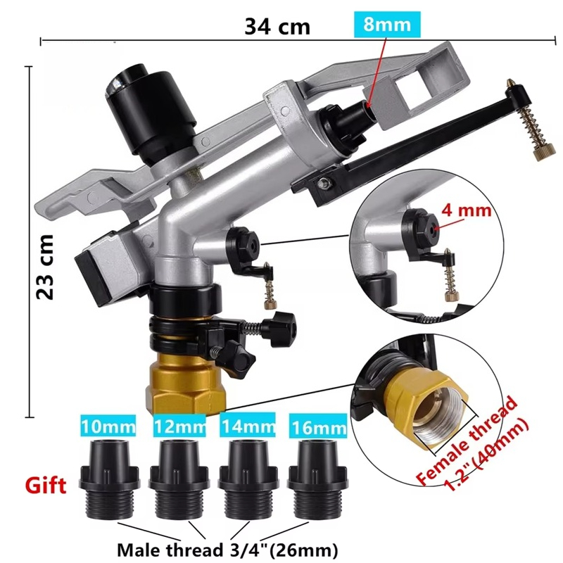 High-Pressure Rain Gun 35 Long - Agriculture Farming Kit avis et prix